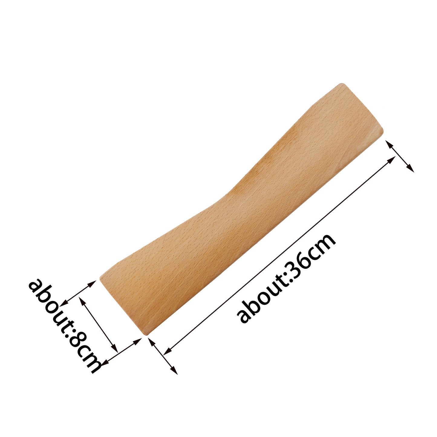 YMDK Wooden Wrist Rest Solid Wood For Keychron Q8(Walnut or beech)