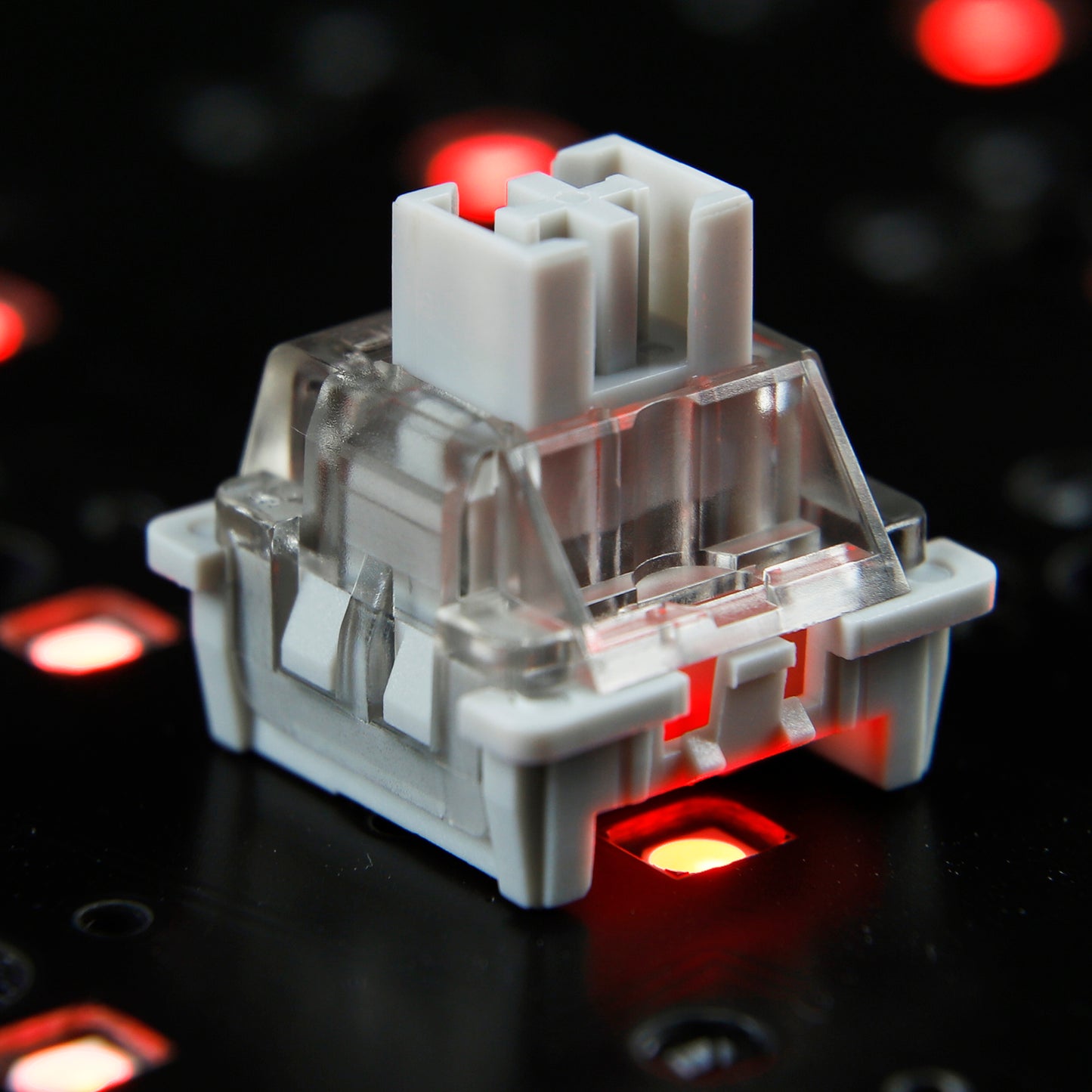 Leobog GrayWood V3 Switch( Linear 40gf Pre Lubed 3 Pin)