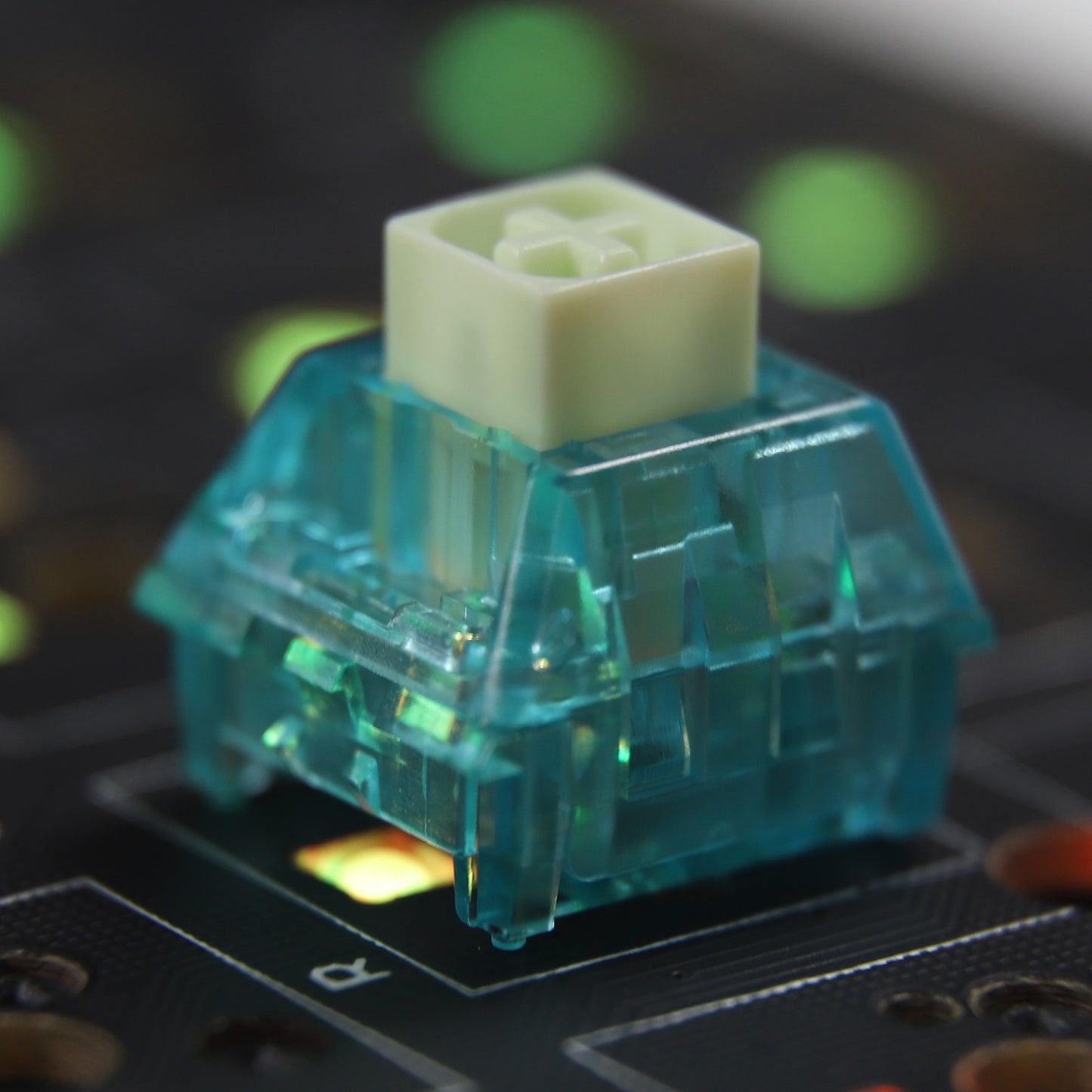Kailh Summer Solstice Switches(Newest Transparent 50g Tactile Clicky/Upgraded Spring)