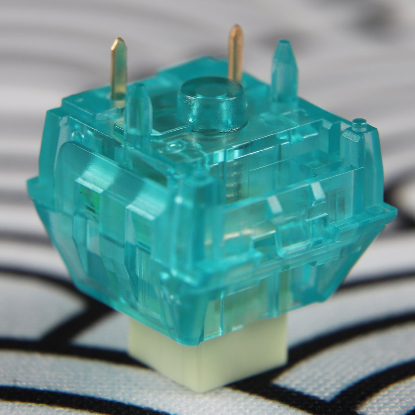 Kailh Summer Solstice Switches(Newest Transparent 50g Tactile Clicky/Upgraded Spring)