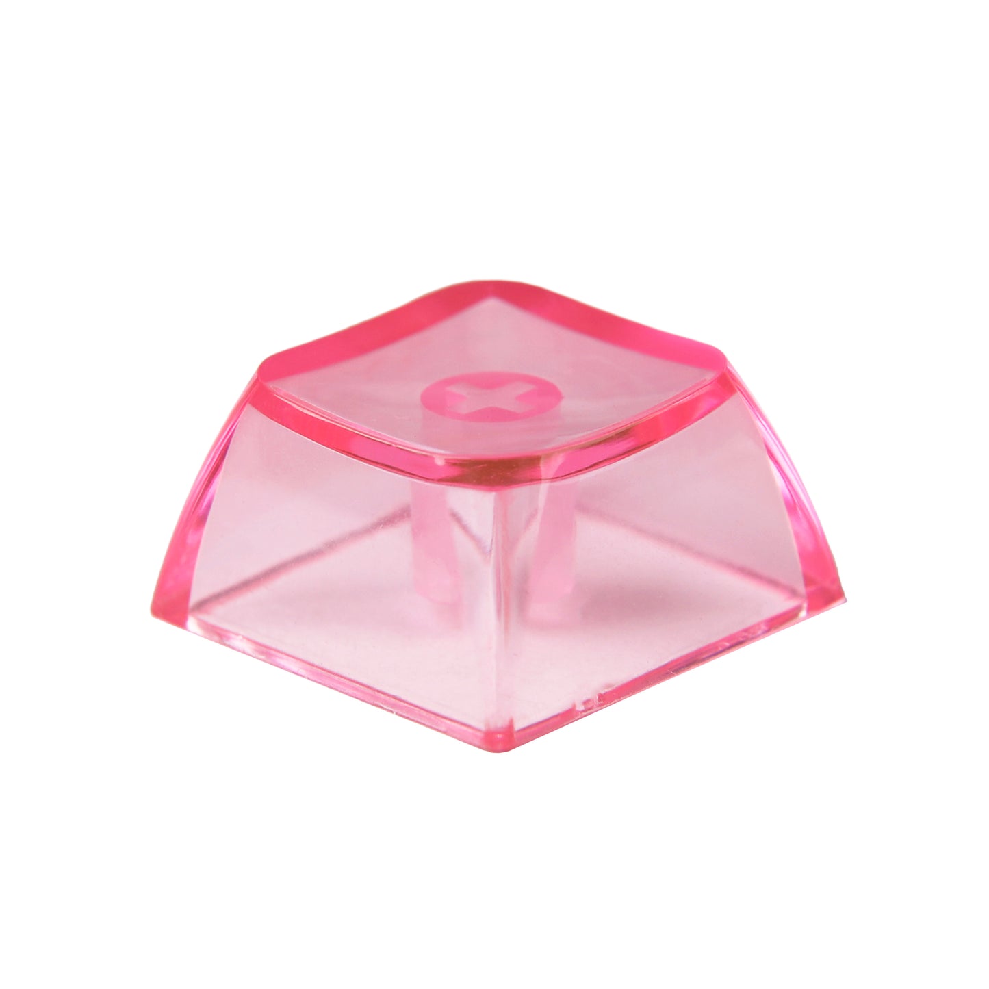 YMDK XDA V2 profile Transparent 1u New Keycaps(PC Material Blank thicken Height≈9.6mm)