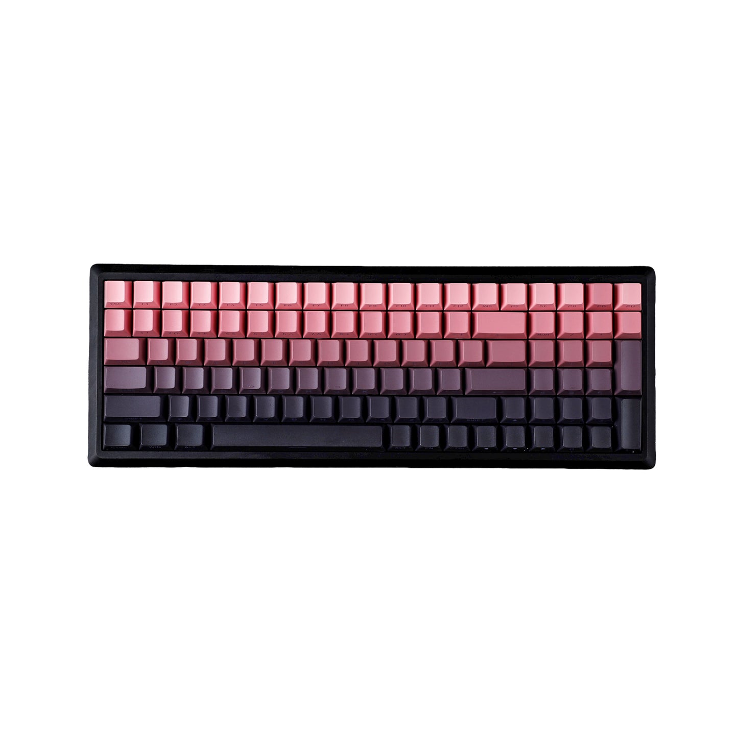 YMDK Gradient Series 133 Keys Cherry Profile PBT Double Shot Side-lit Shine Through Backlit For MX Mechanical Keyboard