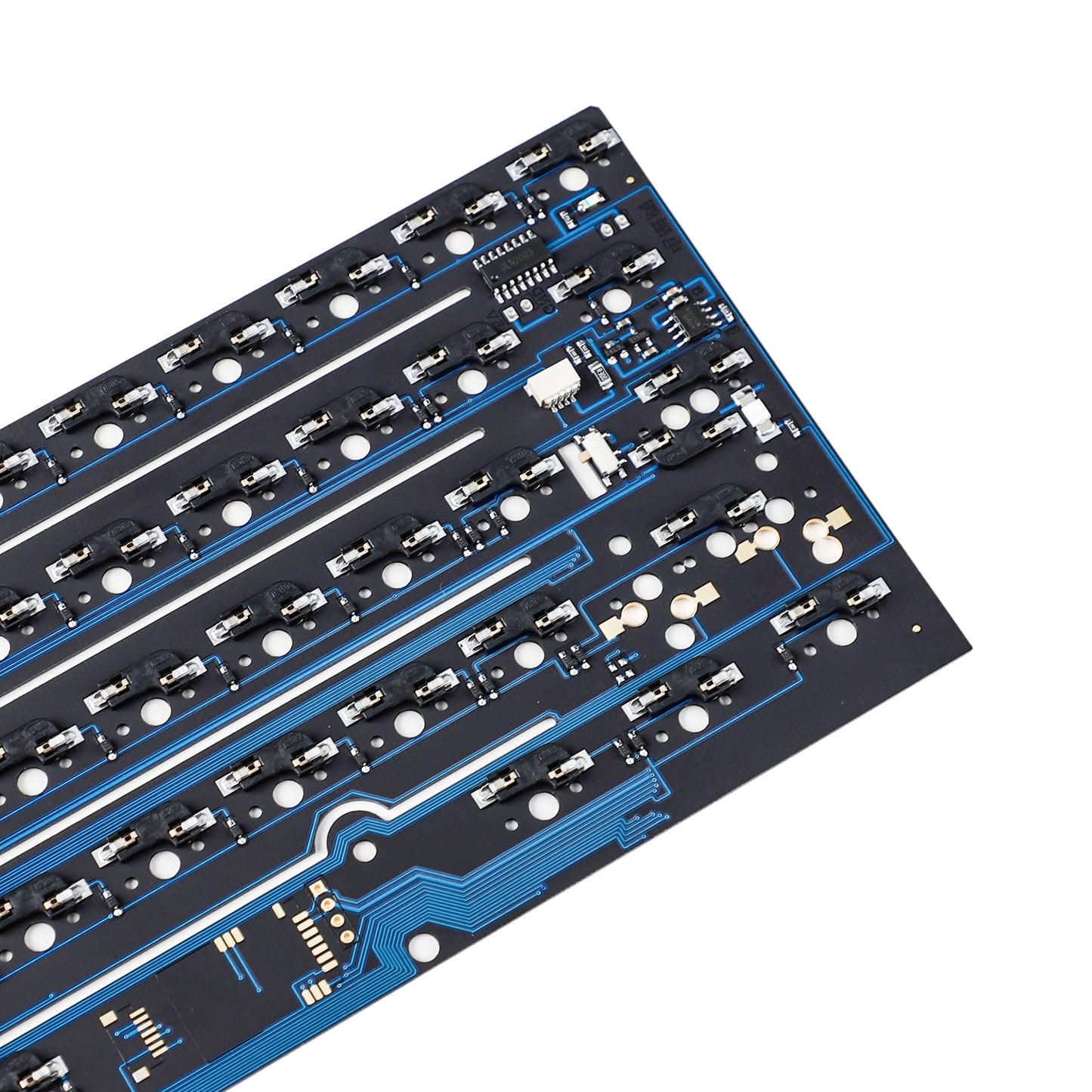 YMDK M0110 D0110 Retro 60% Mini keyboard Hot Swappable ANSI ISO Gasket Type C Detachable PCB Plastic Case FR4 Plate Mechanical Keyboard Kit( Support VIA VIAL )