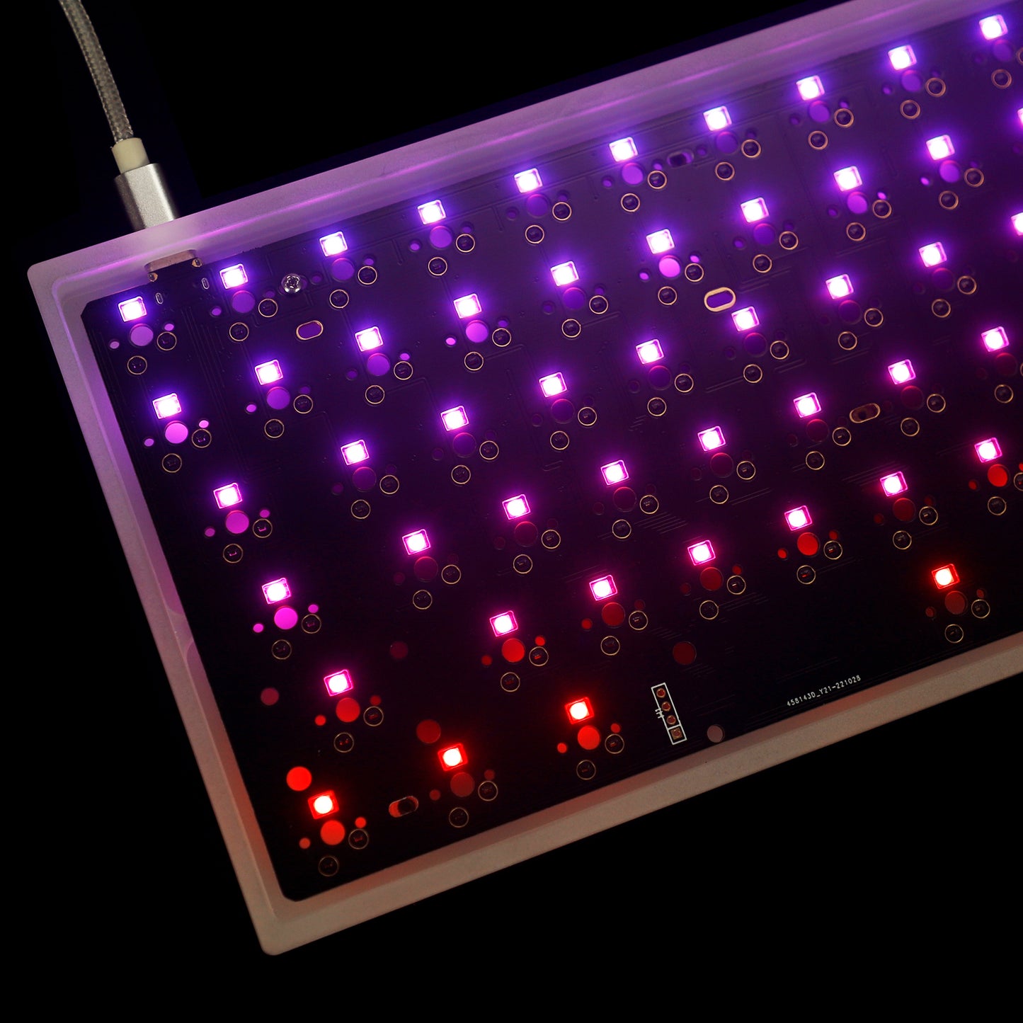 YMD75% YMD84 Acrylic RGB Kit(ANSI Or ISO North Facing VIA VIAL Fully Programmable)