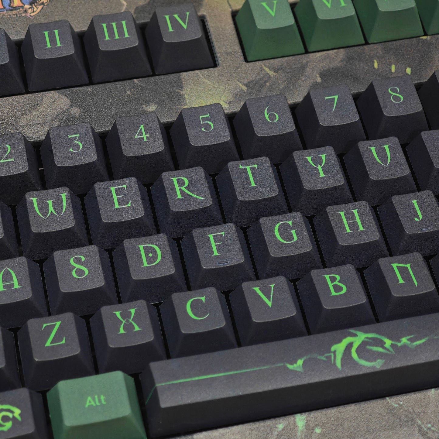 CHERRY G80-3494 Cherry Germany G80-3000/3494 World of Warcraft game mechanical keyboard full key Mechanical Keyboard