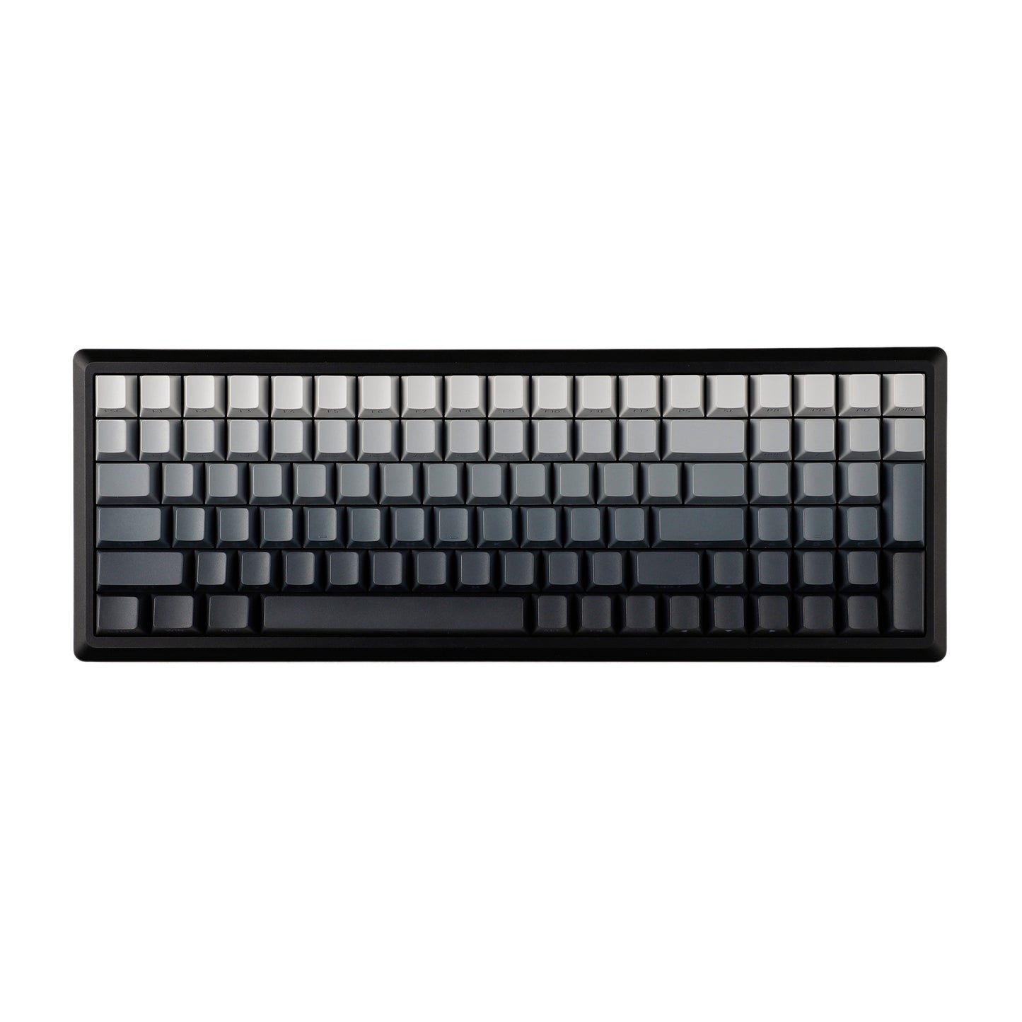 YMDK Gradient Series 133 Keys Cherry Profile PBT Double Shot Side-lit Shine Through Backlit For MX Mechanical Keyboard