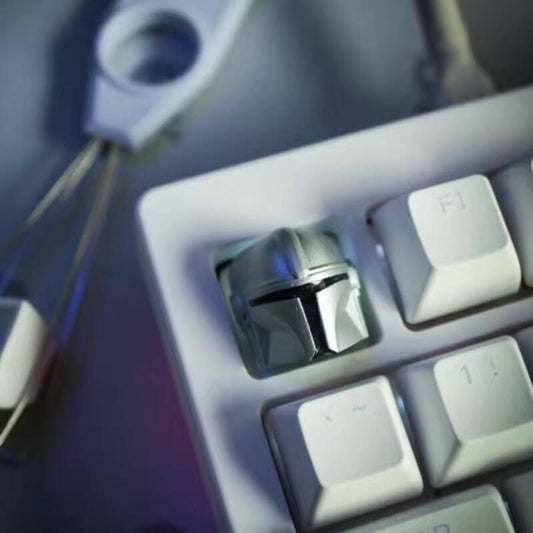 YMDK Space Wars Personalized Keycaps Game Creative Novel Three-dimensional Keycaps Resin for Mechanical Keyboard