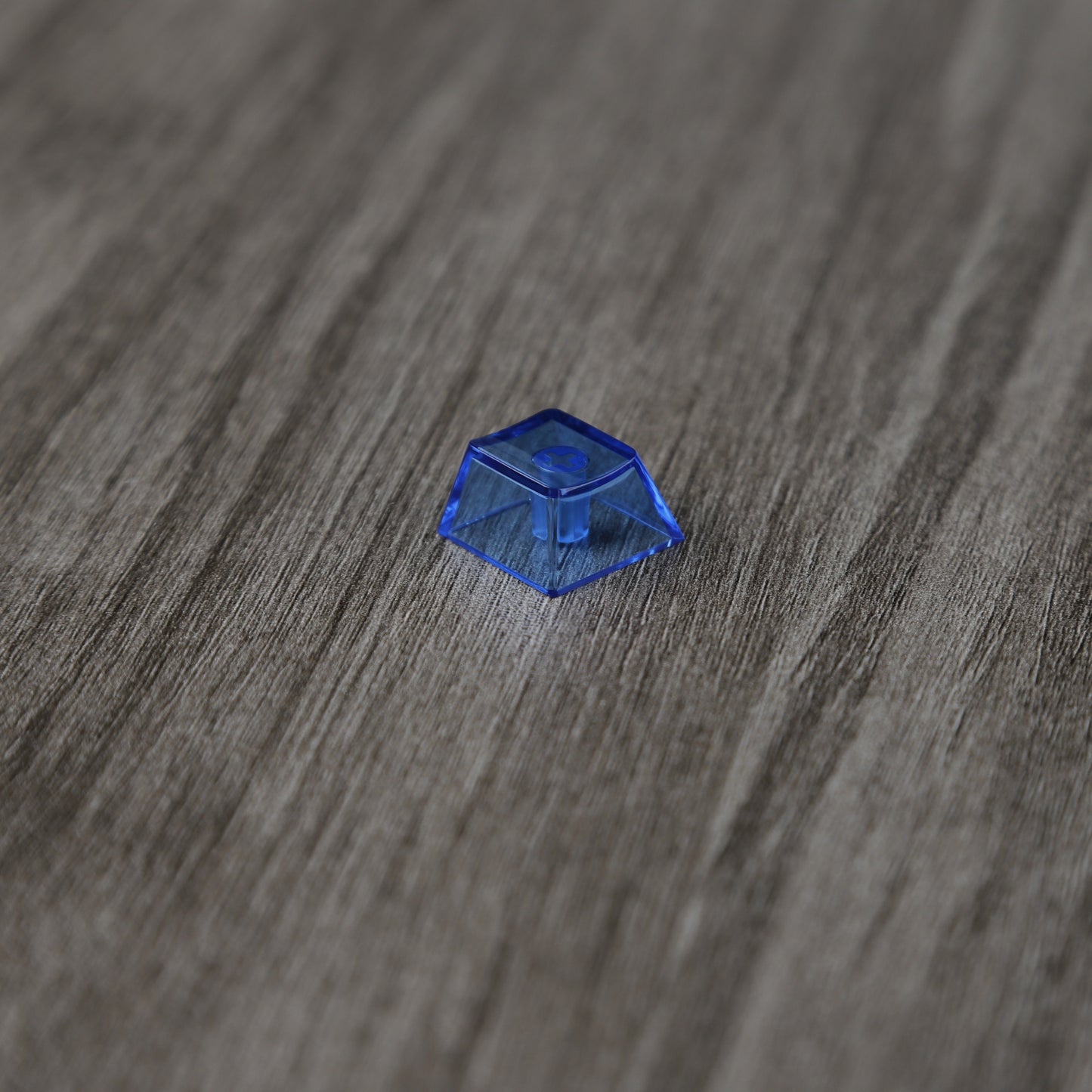 YMDK Black White Clear 1u Cherry Profile Keycaps(PC Material)
