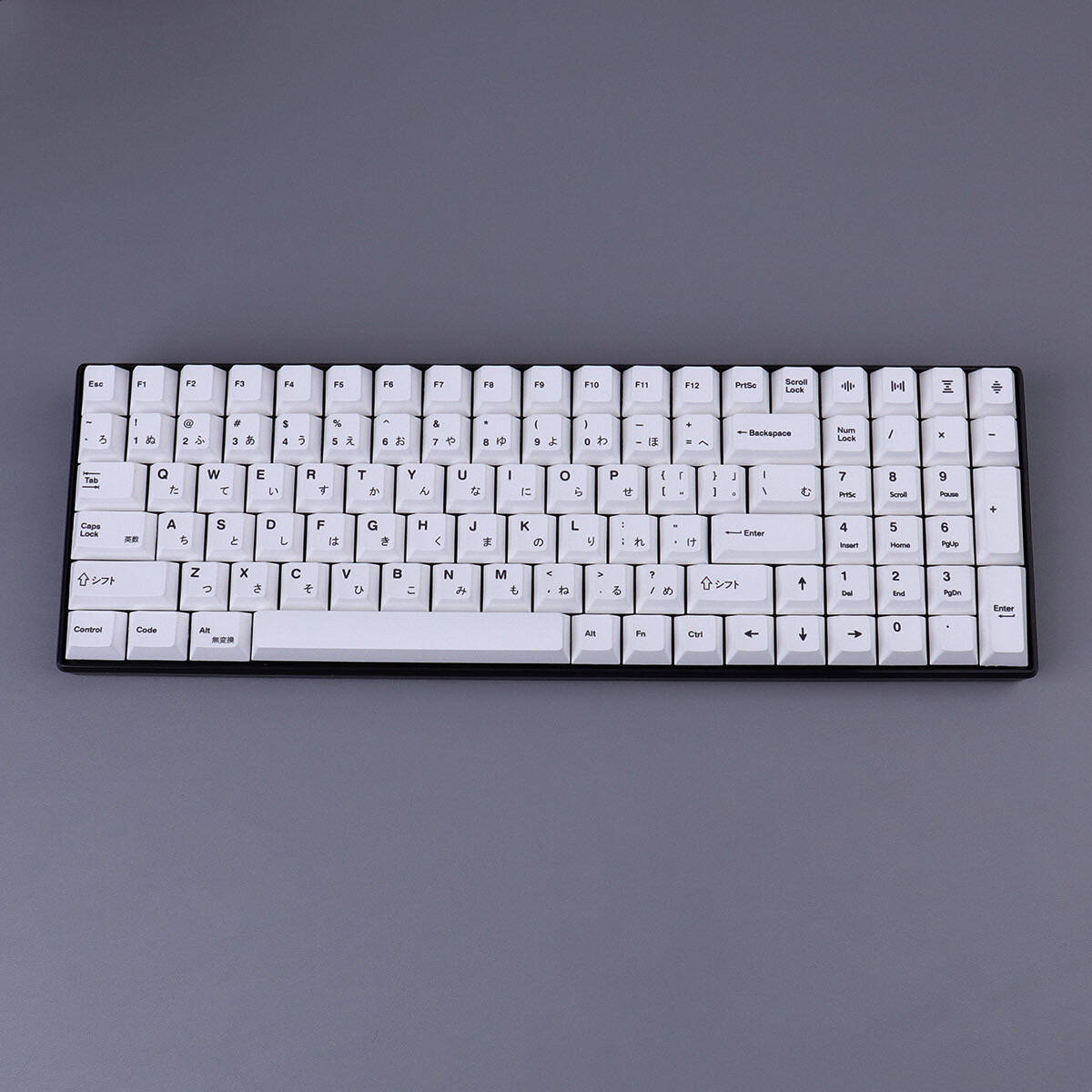 YMDK Minimalist English Japanese Thai Full Set Keycaps PBT Dye Sub  Cherry Profile for 61/75/87/98/100/104 MX Mechanical Keyboard
