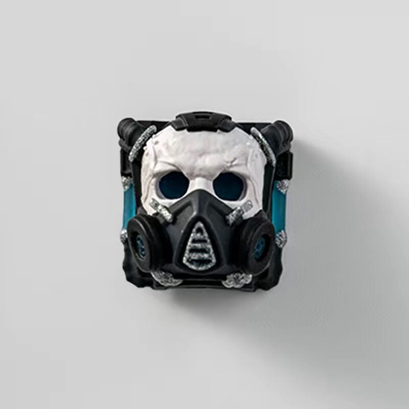 YMDK Poison Master Theme Novel keycaps Personalized Keycap Cherry R4 Profile Resin Translucent for Mechanical Keyboard