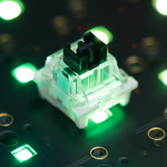 Outemu SMD RGB 3 pin Dust Cover MX Switch Green Black OTM For GK61 GK64 MX Mechanical keyboard