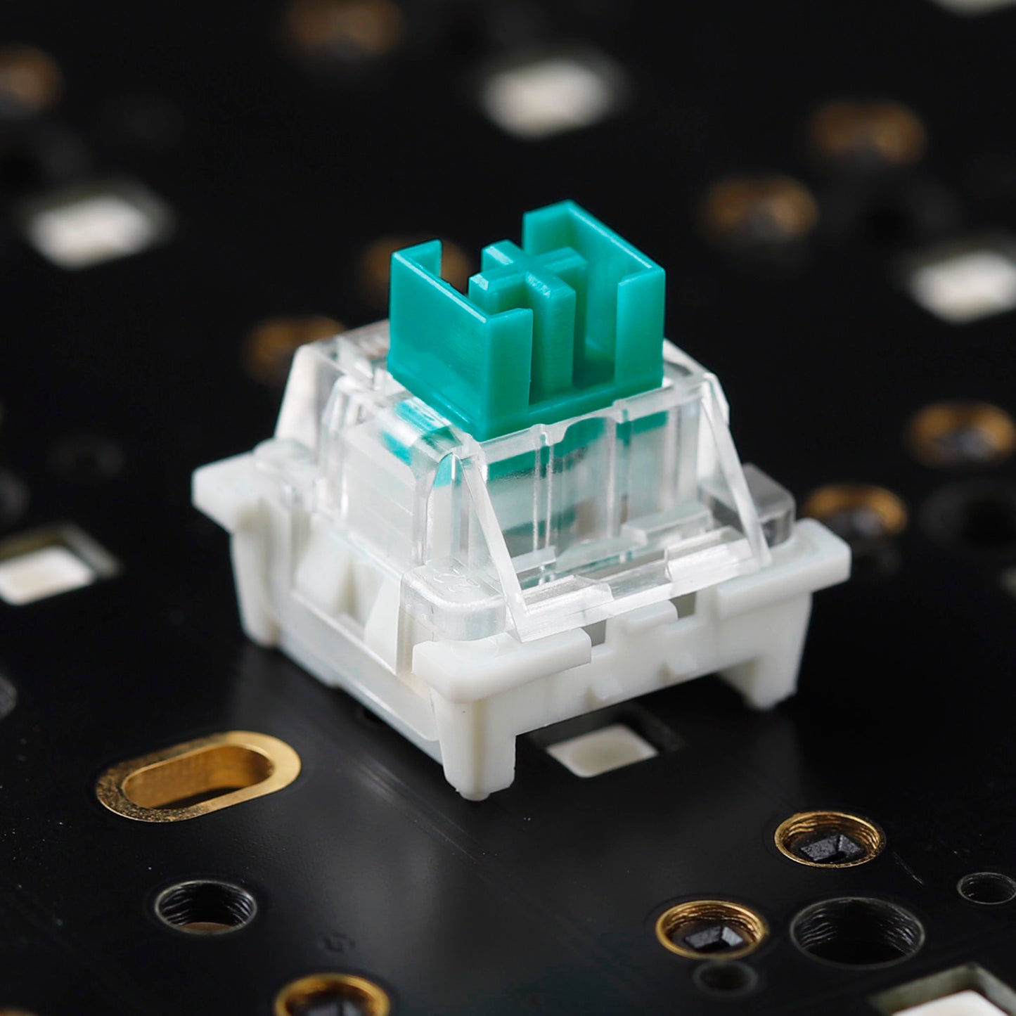 Outemu SMD RGB 3 pin Dust Cover MX Switch Green Black OTM For GK61 GK64 MX Mechanical keyboard