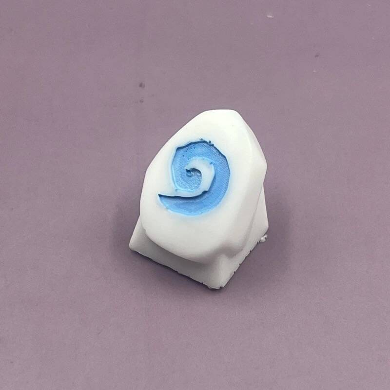 YMDK Hearthstone Legend Personalized Keycaps Novel Three-dimensional Resin R4 for Mechanical Keyboard