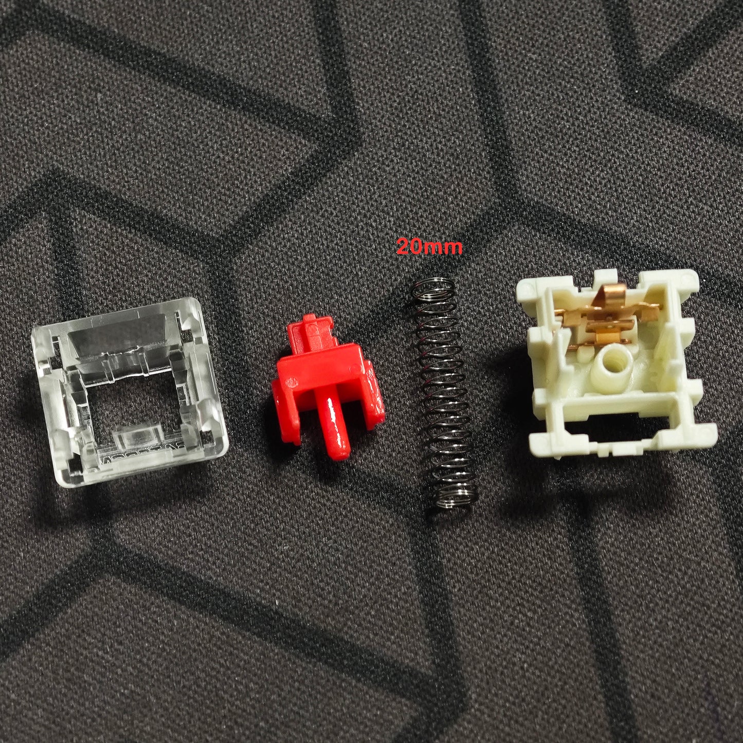 Gateron Jupiter Banana Red Switch 3 Pin SMD Pre-lubed RGB Customized DIY Switches Hot Swap Mechanical Gaming Keyboard