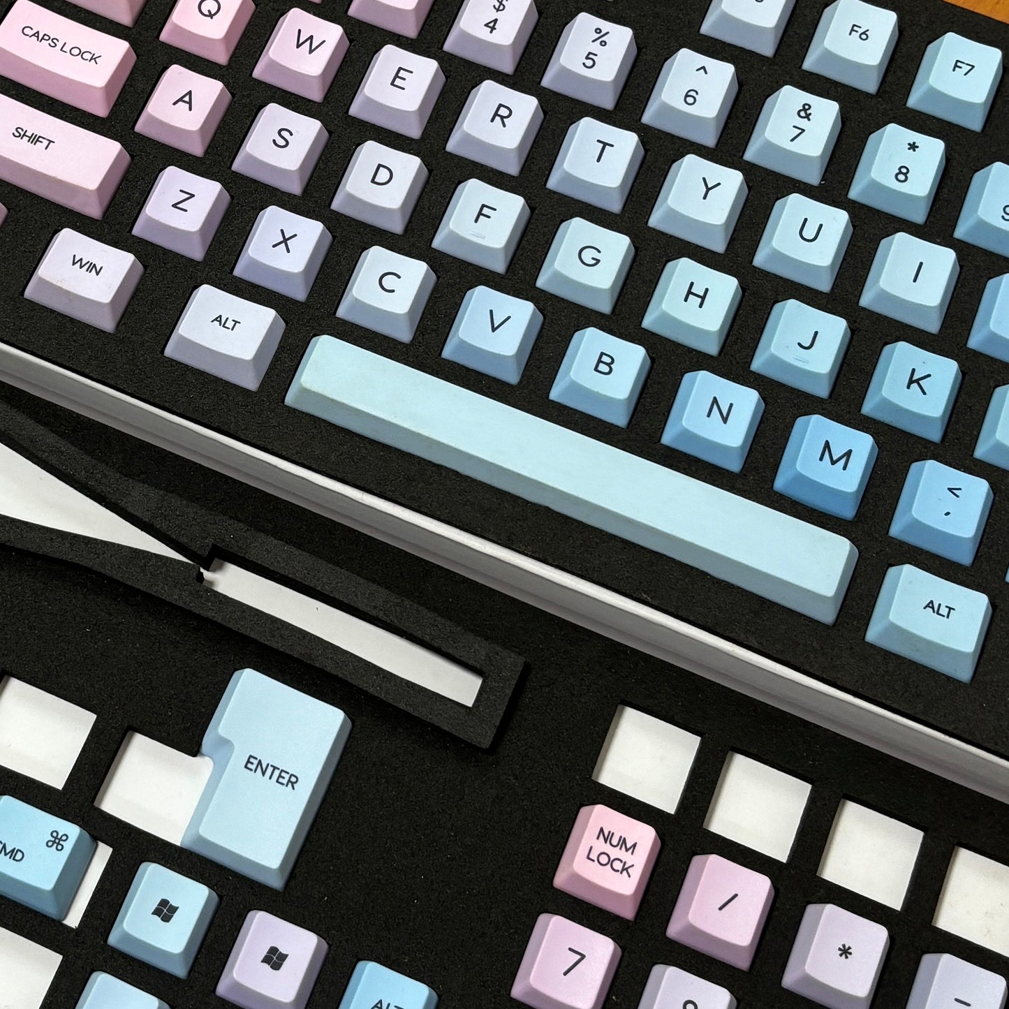 YMDK Keycap Cherry OEM Dye Sublimation PBT Novelty Personalized Custom Keycaps for MX Mechanical Keyboards