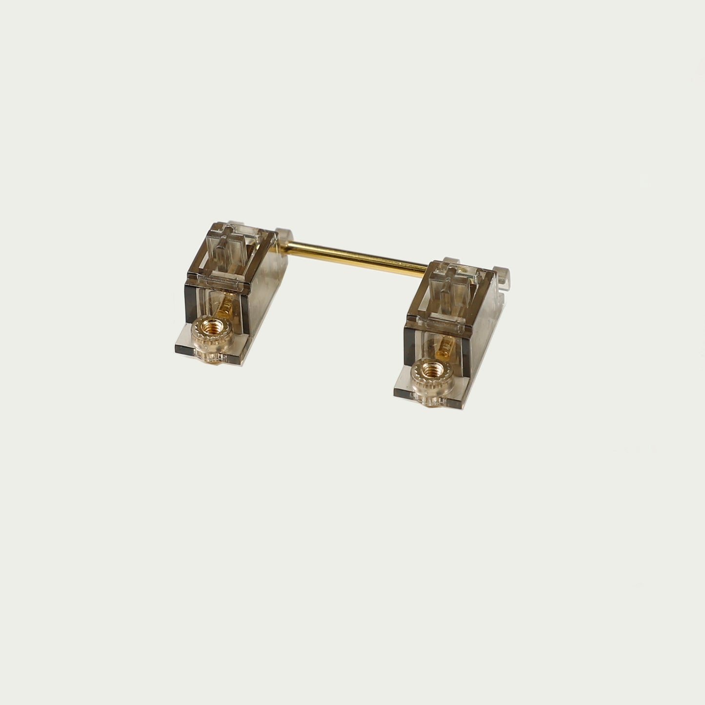 YMDK V3 Smokey PCB Mount Gold Screw in Stabilizers( No Dropping Wire for PCB)
