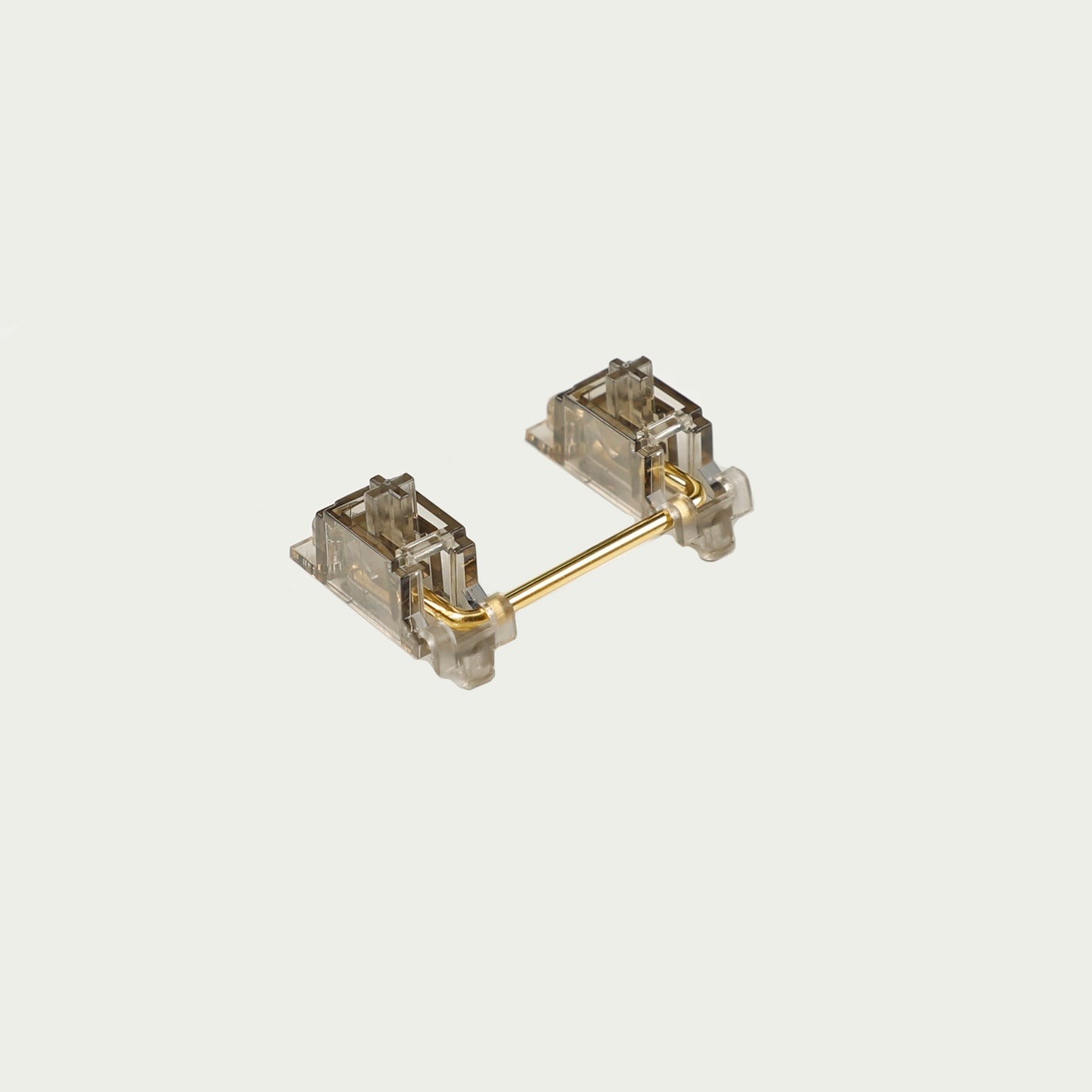 YMDK V3 Smokey PCB Mount Gold Screw in Stabilizers( No Dropping Wire for PCB)