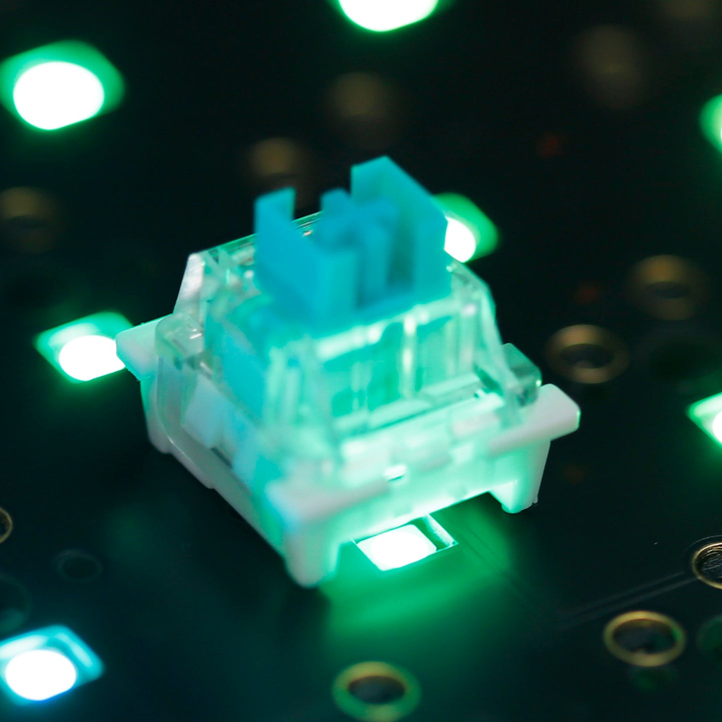 Outemu SMD RGB 3 pin Dust Cover MX Switch Green Black OTM For GK61 GK64 MX Mechanical keyboard