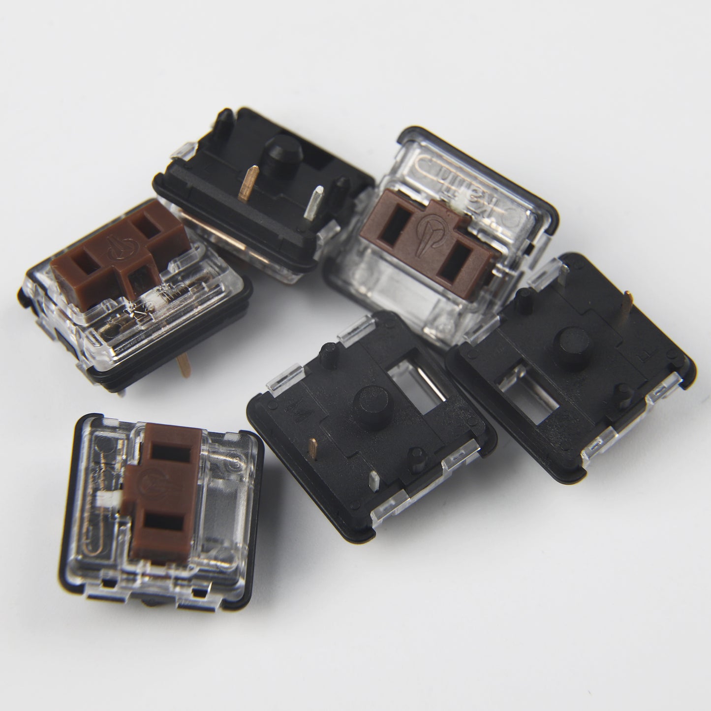 Kailh Low Profile Choc Switch 1350 Chocolate Keyboard Switch For Low profile Mechanical Keyboard White Brown Red Navy Tiffany Blue