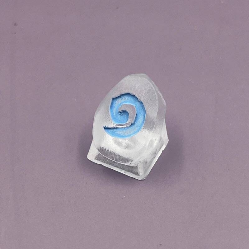 YMDK Hearthstone Legend Personalized Keycaps Novel Three-dimensional Resin R4 for Mechanical Keyboard