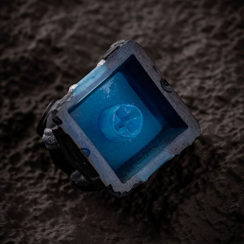 YMDK Poison Master Theme Novel keycaps Personalized Keycap Cherry R4 Profile Resin Translucent for Mechanical Keyboard