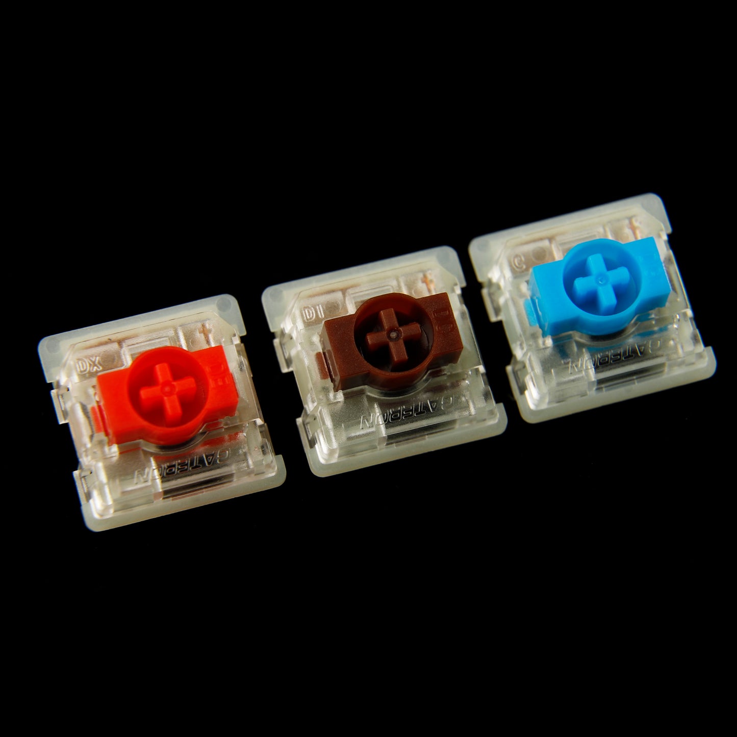 Gateron Low Profile 2.0 Switch 3 Pin Blue Red Brown RGB KS-33 Customized DIY Hotswap Mechanical Keyboard switches
