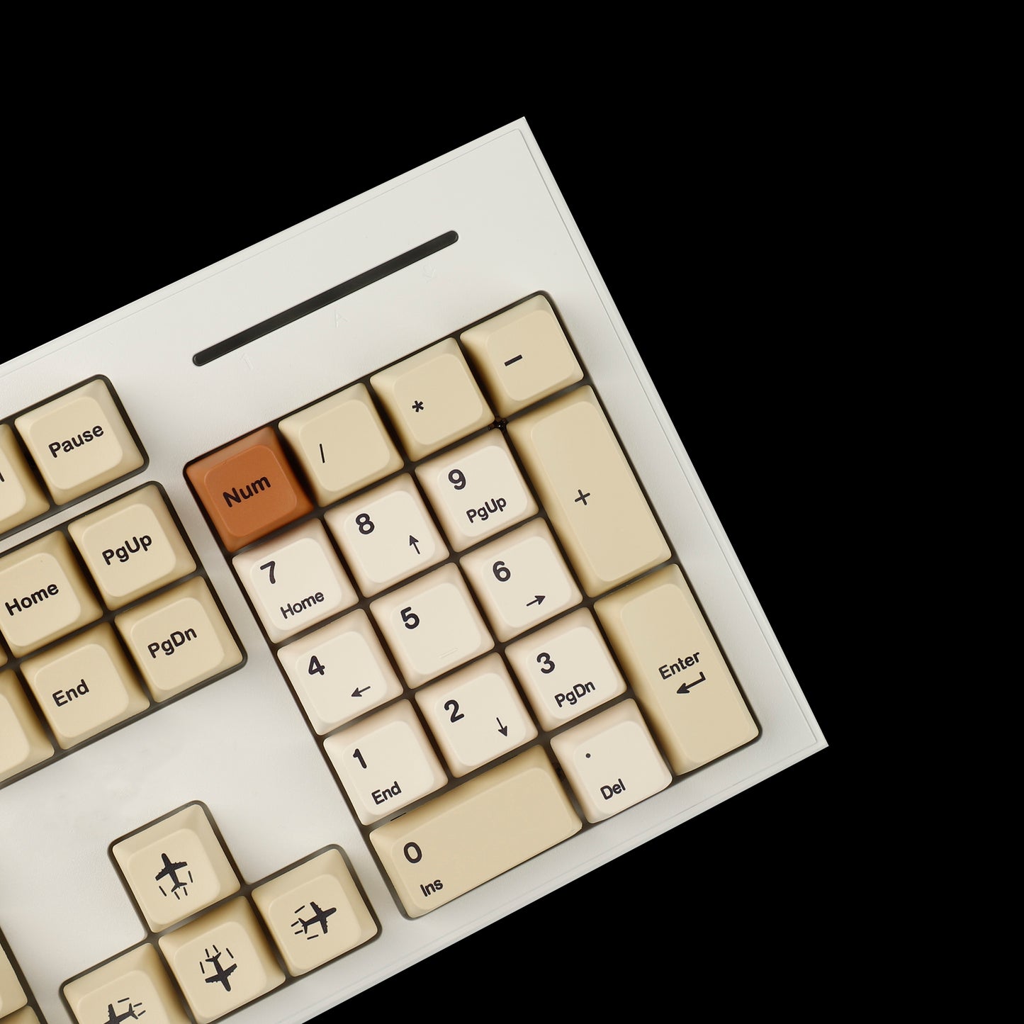 YMDK Vintage Stamp Theme 147 Keycaps(MDA Profile PBT)