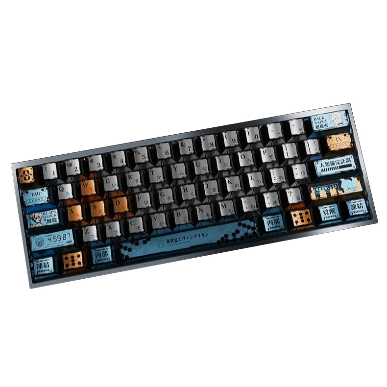 YMDK 126 Key Retro Pearlescent Metallic PBT Keycaps – Cherry Profile Dye Sublimation | Vibrant Color, Wear-Resistant for MX 60%/65%/75%/80%/100% Gaming Mechanical Keyboards