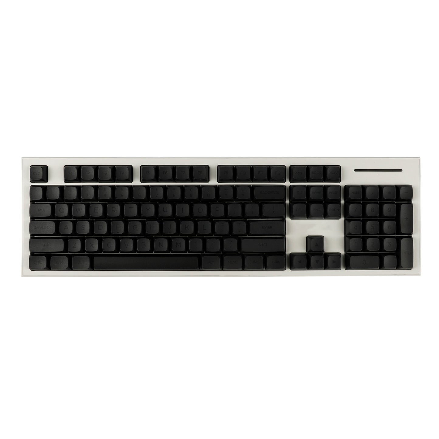 YMDK Gentleman Yellow Gray 125 Keycaps(ZDA Profile XDA v2 Dye Sub PBT For 104 TKL 60% 96 84 68 64)