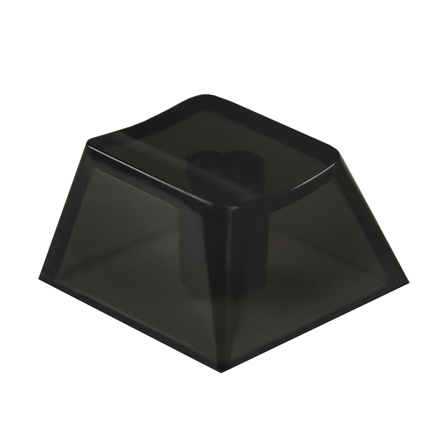 YMDK Black White Clear 1uCherry Profile Keycaps(PC Material)