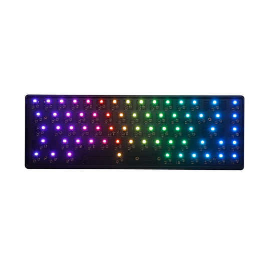 YMD68 YMD-65% ZJ68 RGB Aluminum Kit(Hotswap North Facing/VIA VIAL Fully Programmable)