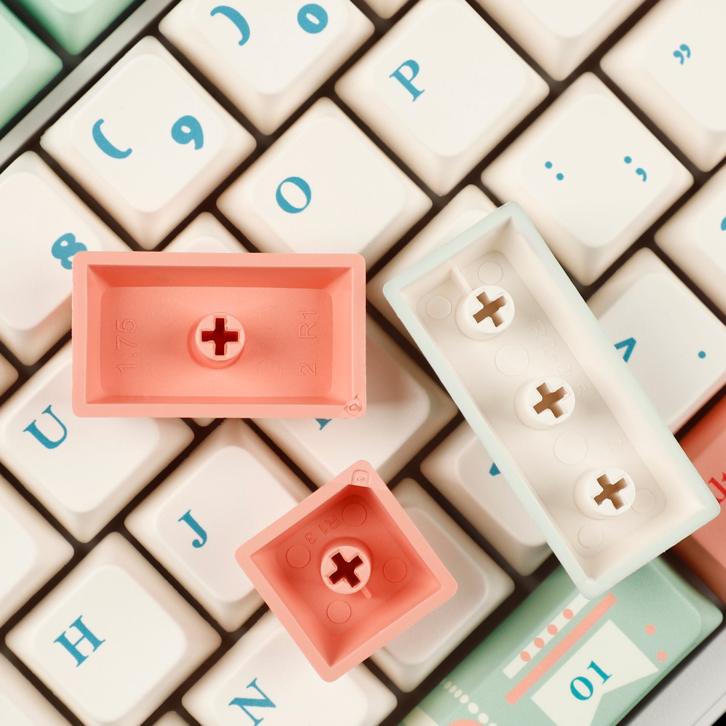 YMDK Circus Theme 138 Keycaps(MDA Profile PBT)