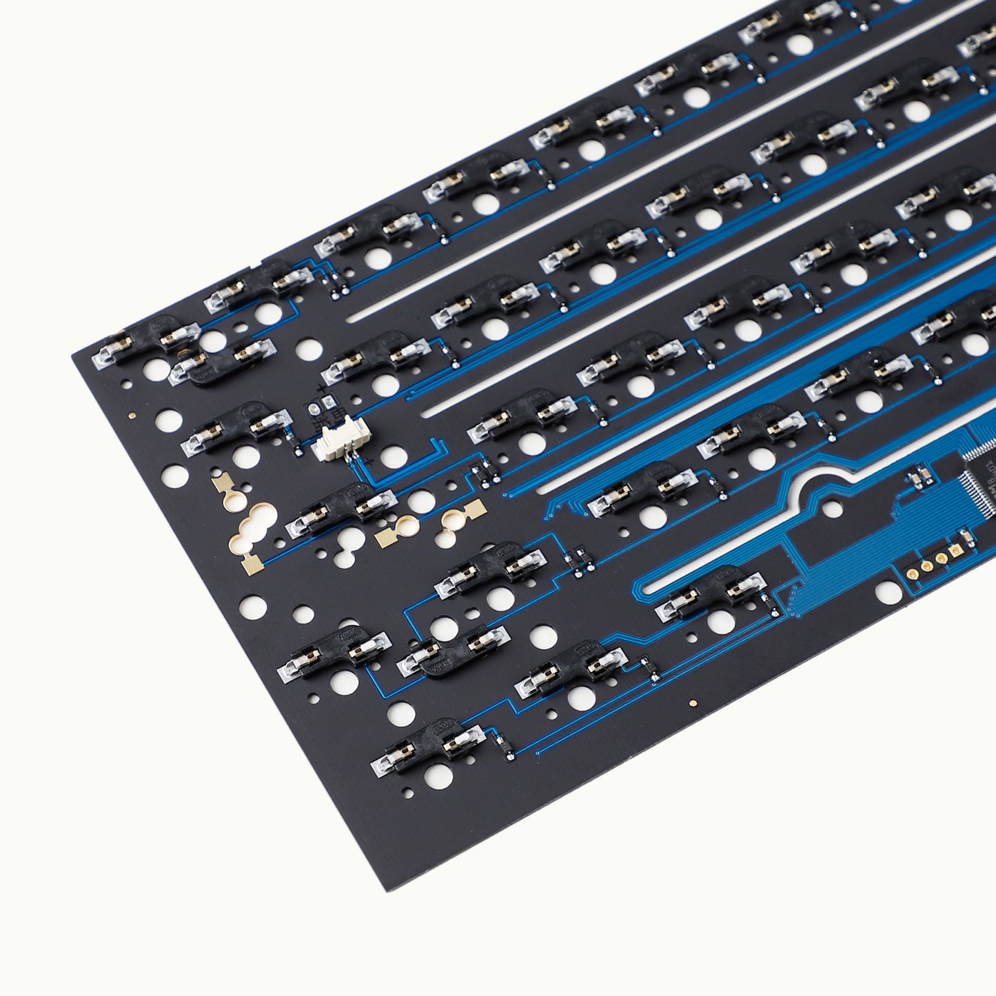 YMDK M0110 D0110 Retro 60% Mini keyboard Hot Swappable ANSI ISO Gasket Type C Detachable PCB Plastic Case FR4 Plate Mechanical Keyboard Kit( Support VIA VIAL )