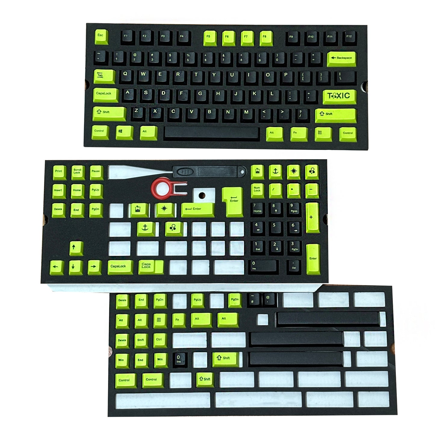 YMDK Keycap Cherry OEM Dye Sublimation PBT Novelty Personalized Custom Keycaps for MX Mechanical Keyboards