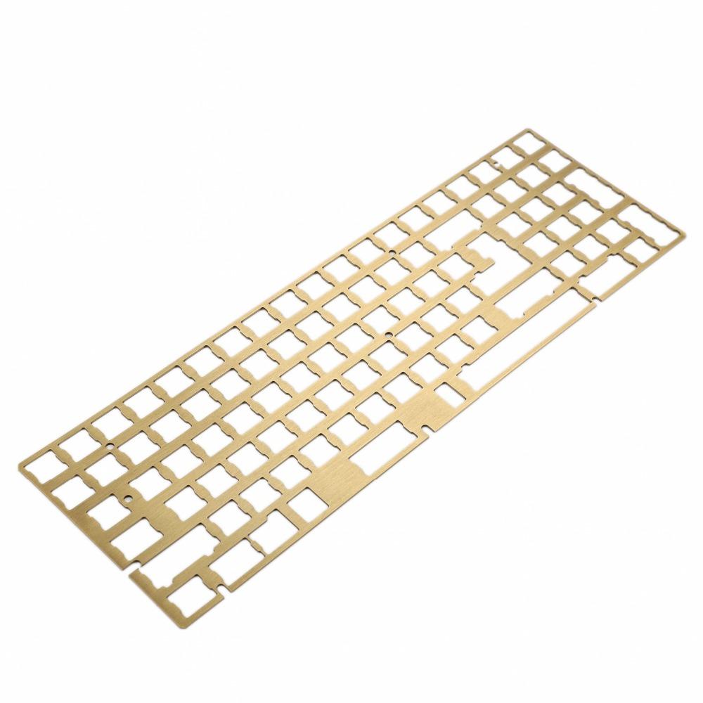 YMDK NYM-96 Aluminum Or Brass Or Glass Fiber Plate(NYM-96 96-Wood And YMD-96 Hotswap PCB Using)