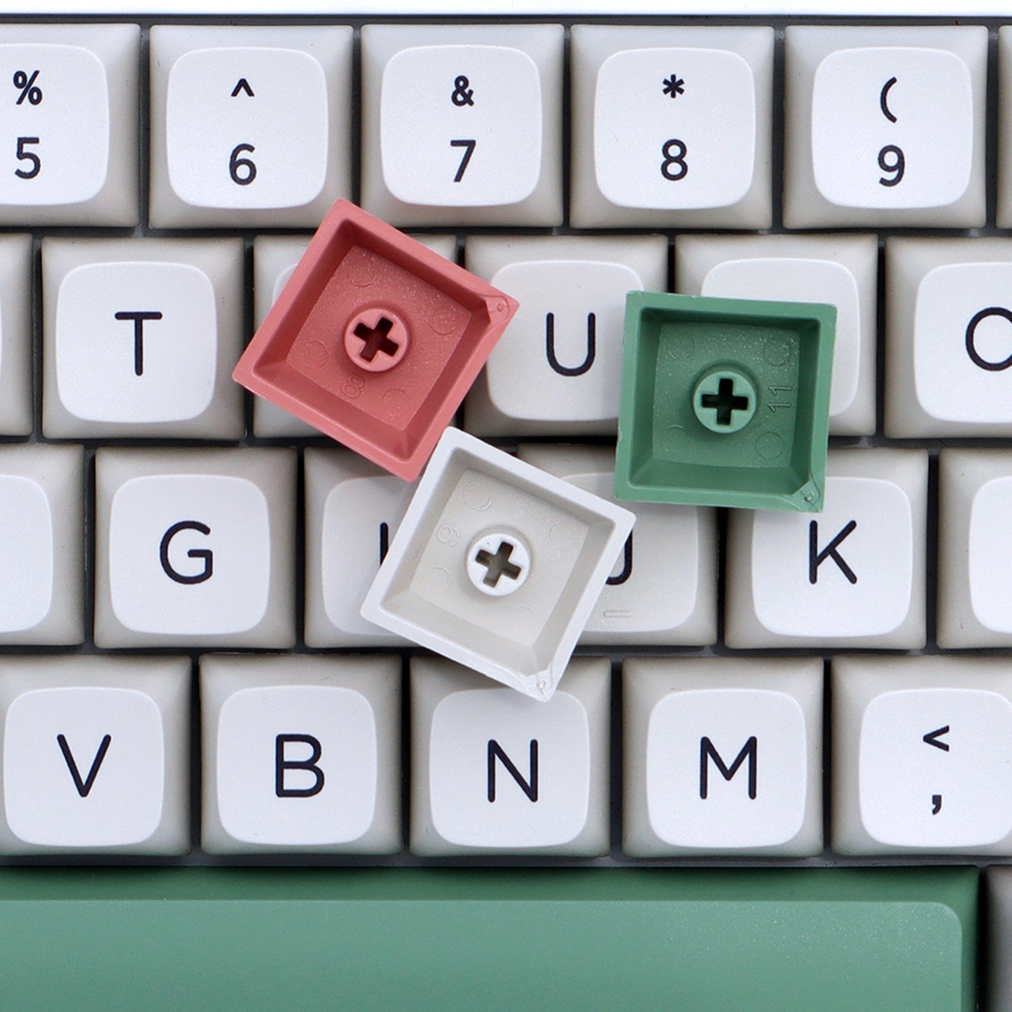 YMDK Retro 9009 XDA Profile 142 Key English Korean Dye Sub Custom DIY Keycaps for 75/87/98/104/108 MX Mechanical Keyboard