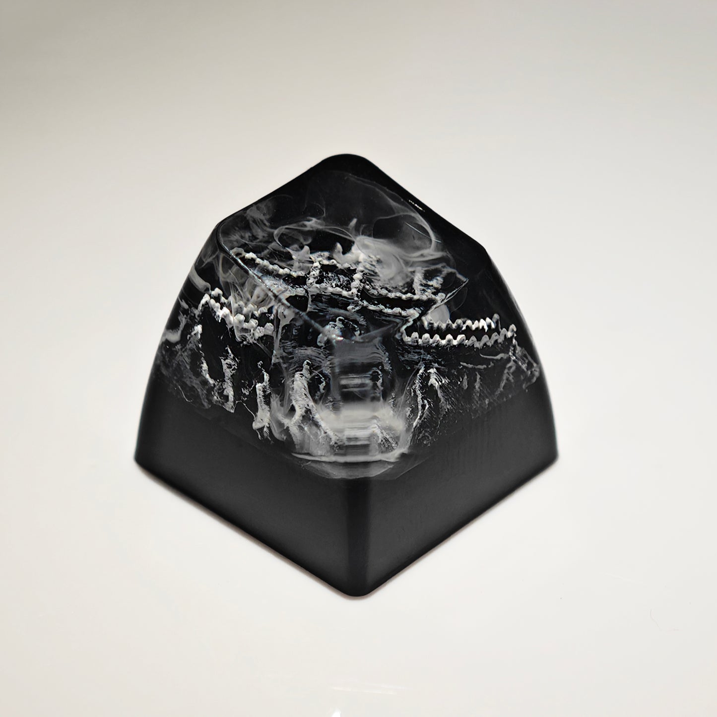 YMDK Great Wall Personalized Keycaps Translucent Resin Keycap Creative Novel Key Caps for MX Mechanical Keyboard