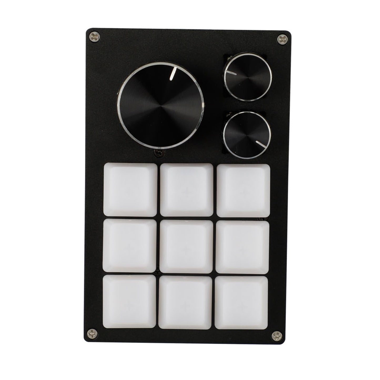 YMDK 12 Key CNC Aluminum Hotswap RGB Knob Support VIA VIAL Macro MX Switches Mechanical Keyboard Numpad For Gaming Photoshop