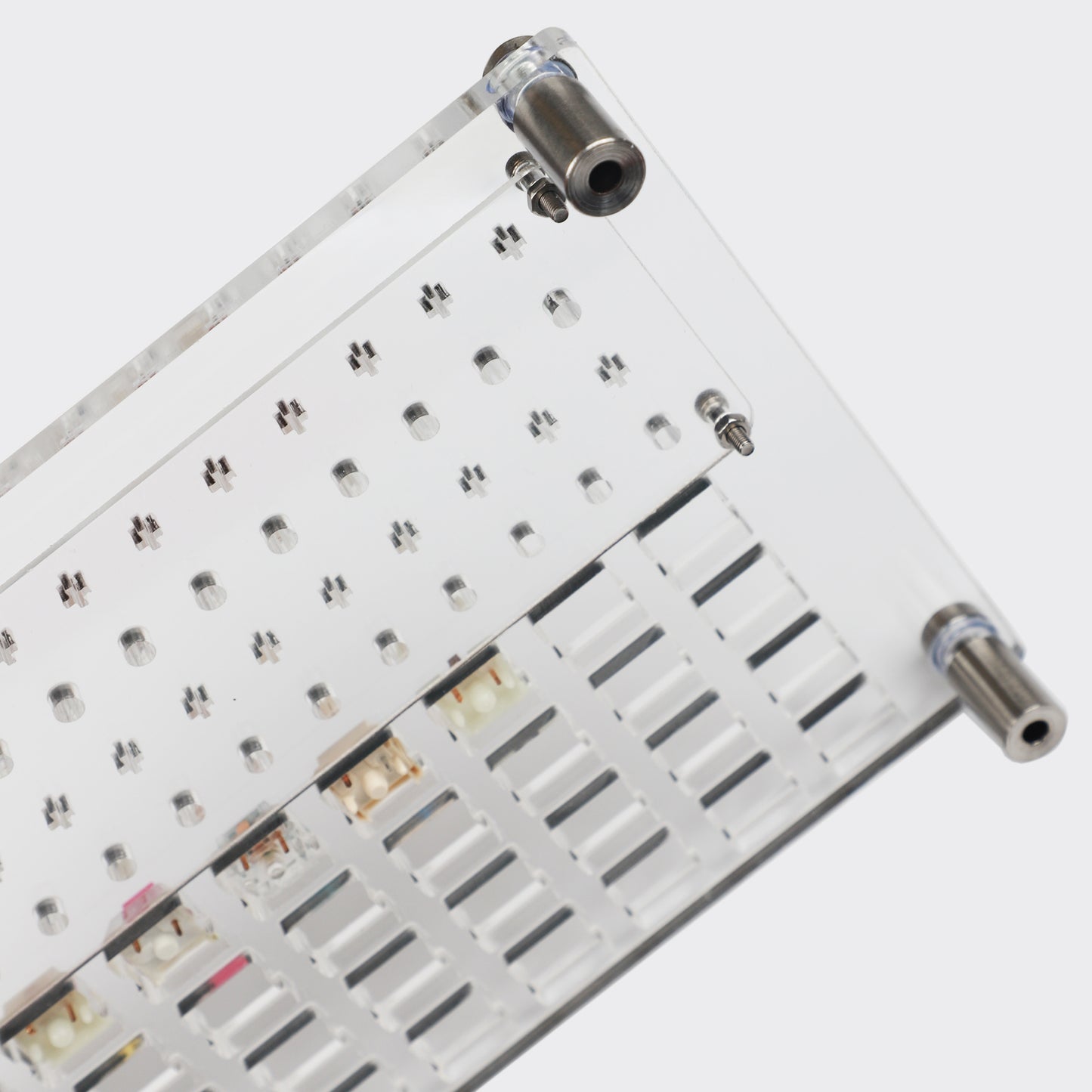 44 Lube Station Switch Tester Opener DIY Double-Deck Removal Platform(Cherry Kailh Gateron JWK Switches Using/oiling)