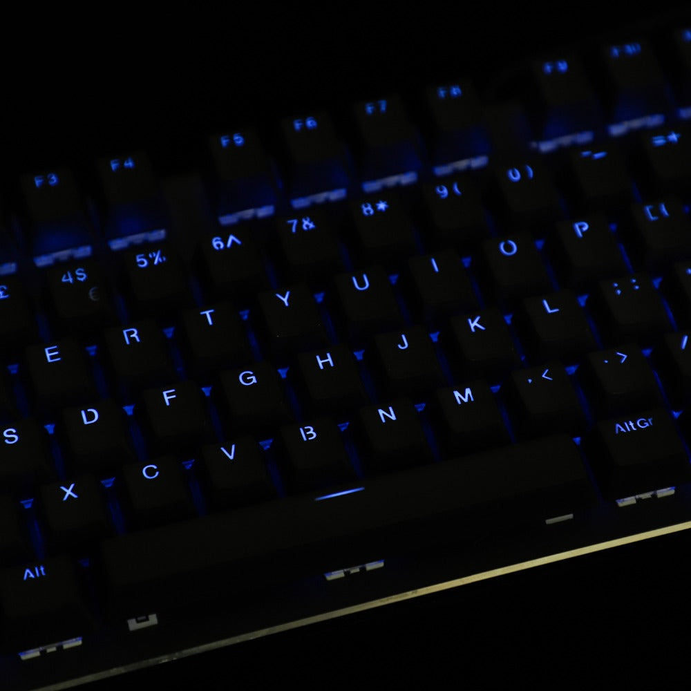 YMDK 105 German ISO Double Shot PBT Shine Through OEM Profile Keycap set Suitable For Cherry MX Switches Mechanical Keyboard