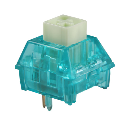 Kailh Summer Solstice Switches(Newest Transparent 50g Tactile Clicky/Upgraded Spring)