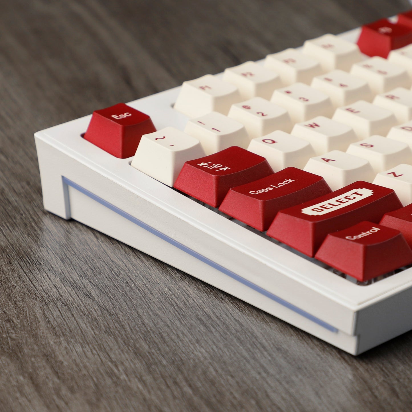 Gameboy Retro Red Beige Dye Sub Gaming Japanese Keycaps Thick PBT Cherry Profile For TKL GK61 96 GMMK MX Keyboard FC