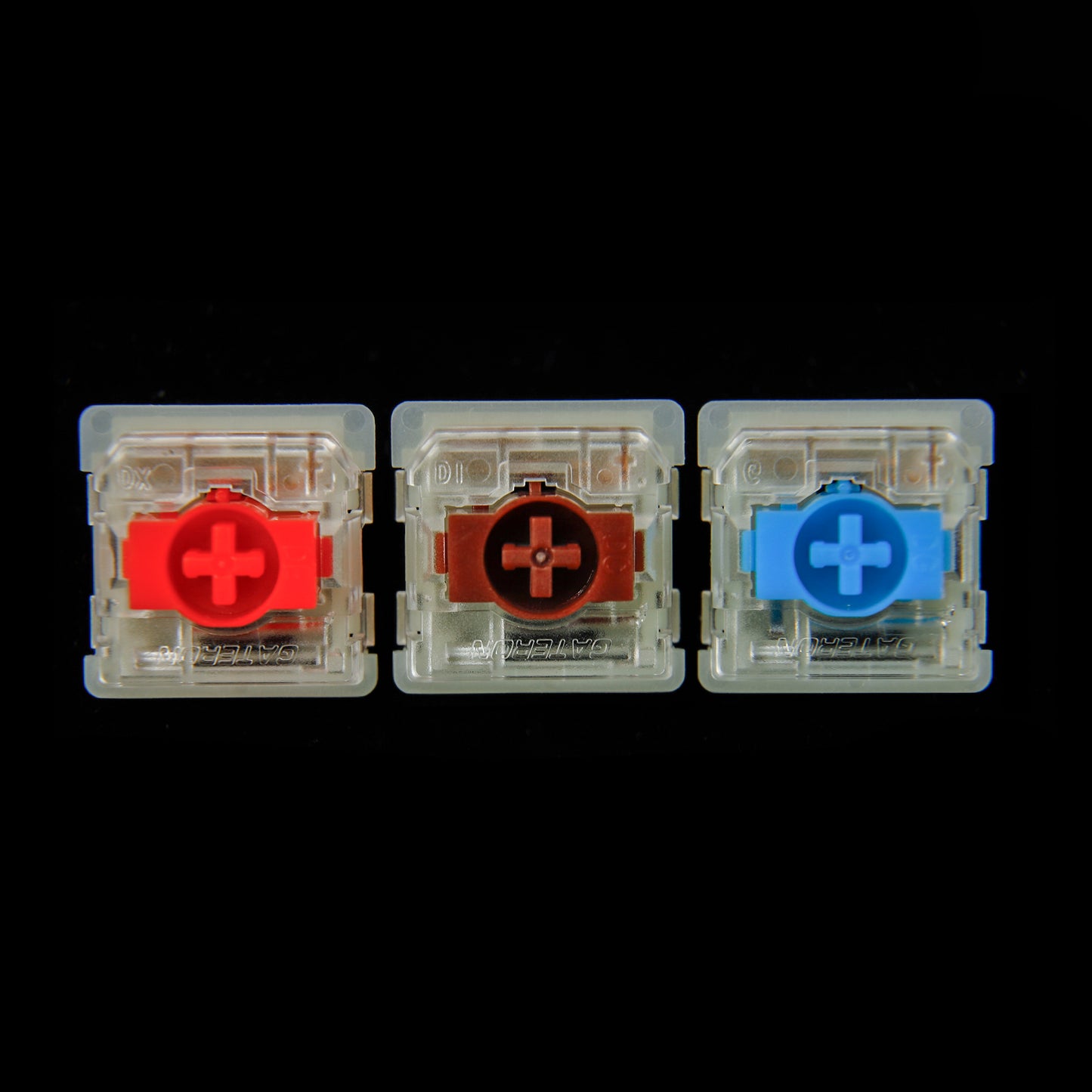 Gateron Low Profile 2.0 Switch 3 Pin Blue Red Brown RGB KS-33 Customized DIY Hotswap Mechanical Keyboard switches