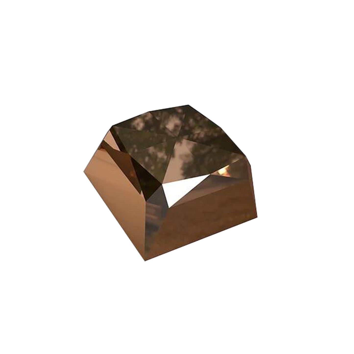 YMDK Metal Square Diamond Personality Keycaps Creative Novel Cool Keycap for MX Mechanical Keyboard