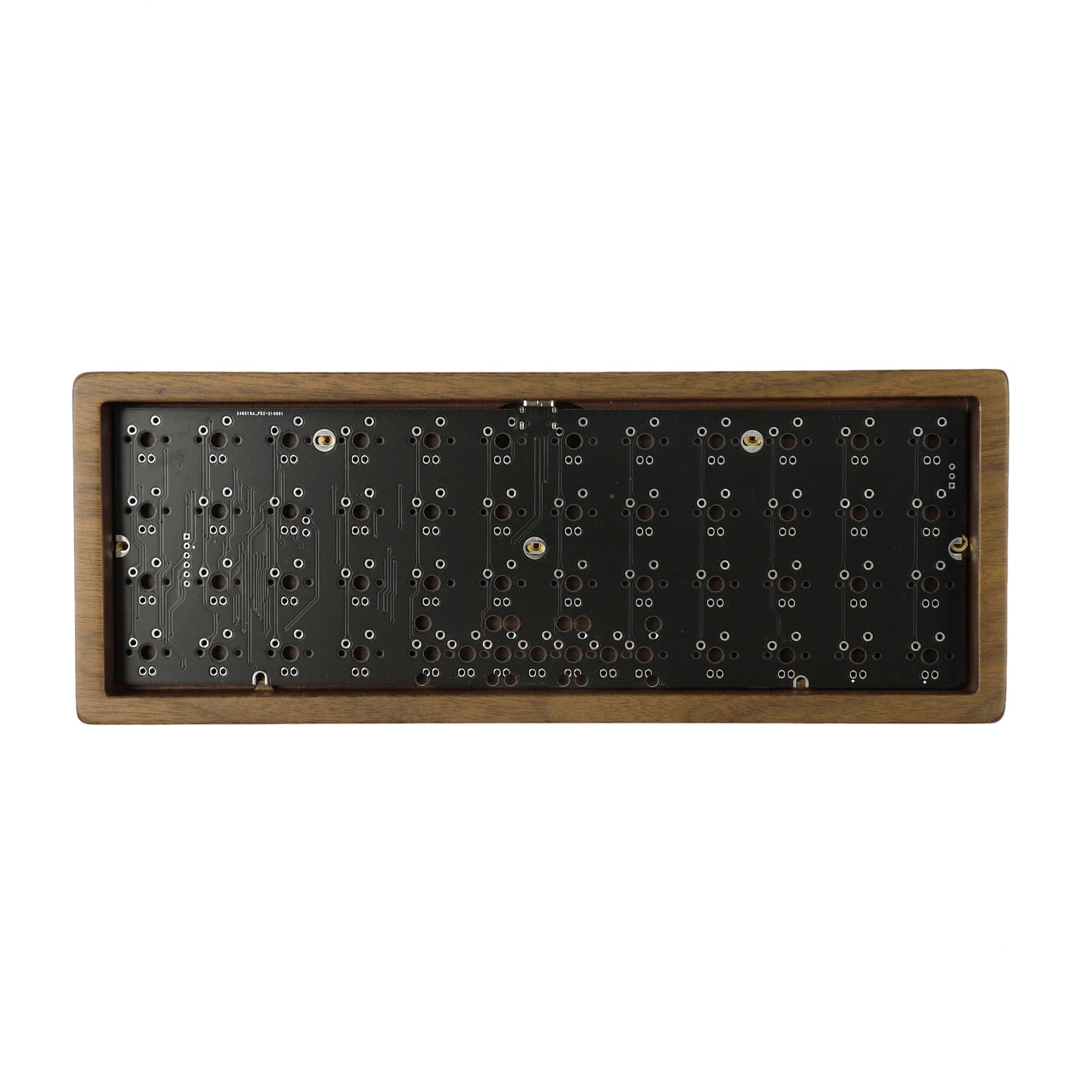 YMD40 V2 Mini Cute Air40 DIY Wooden case Mechanical Keyboard Kit(Support QMK VIA Type C Soldering PCB)