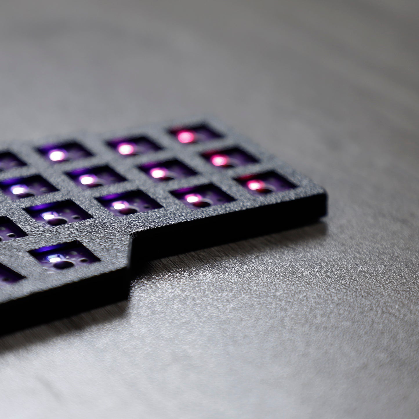 YMDK Low Profile Split Chocolate Keyboard Corne V4.1 Ergonomic 46 Keys Hotswappable 40% Layout 3D Print case RGB Vial Keyboard Kit