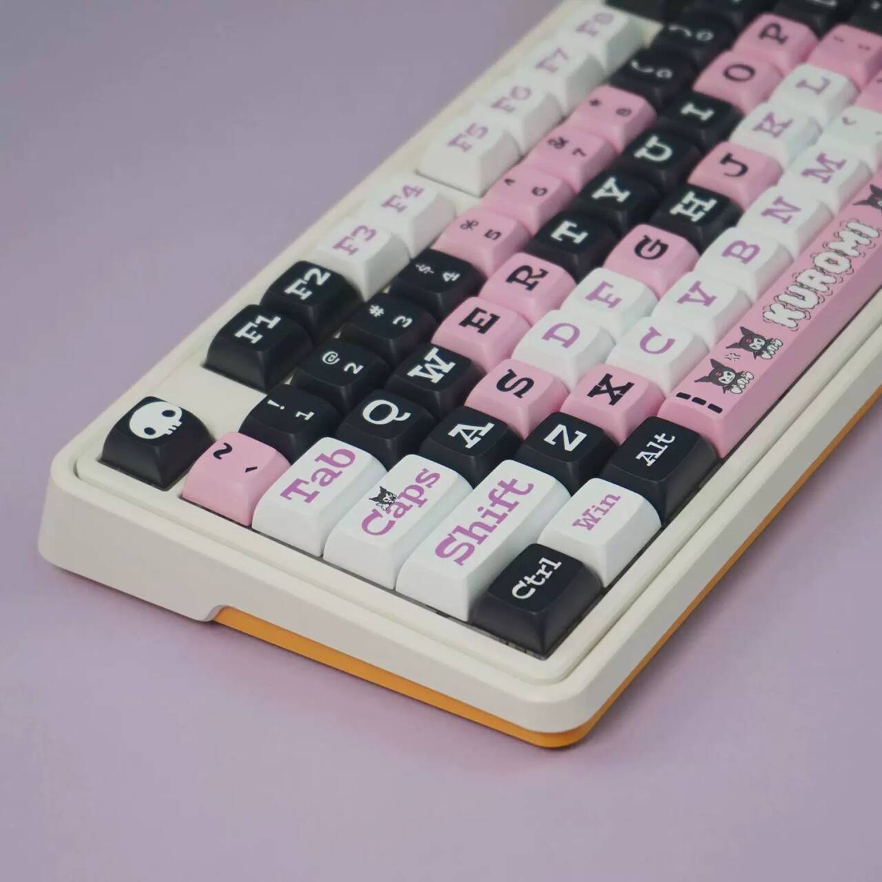 YMDK Coulomi Theme Keycaps Full Set 127 Keys PBT XDA Profile Dye Sub Key Cap for MX Mechanical Keyboard