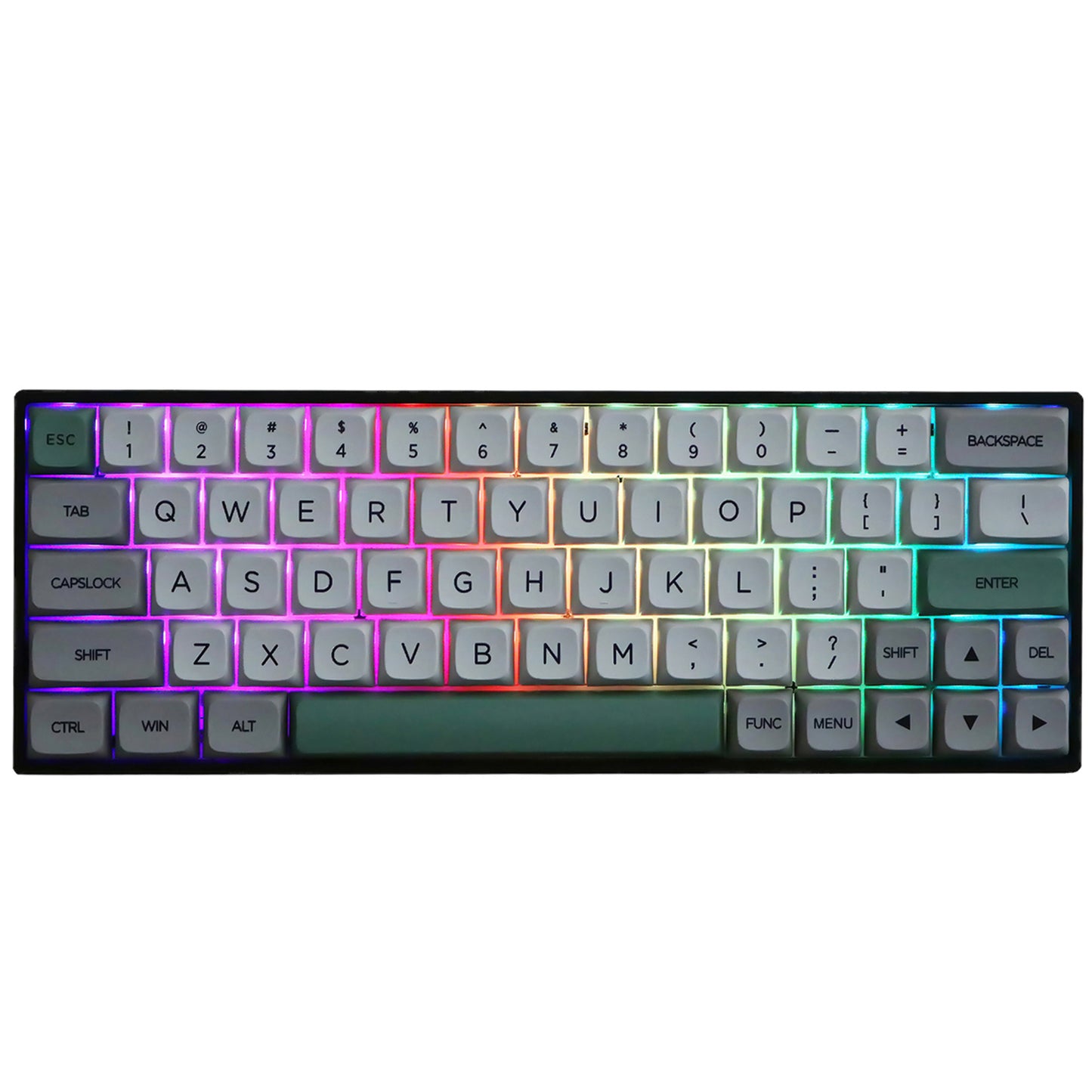 YMDK Retro 9009 XDA Profile 142 Key English Korean Dye Sub Custom DIY Keycaps for 75/87/98/104/108 MX Mechanical Keyboard