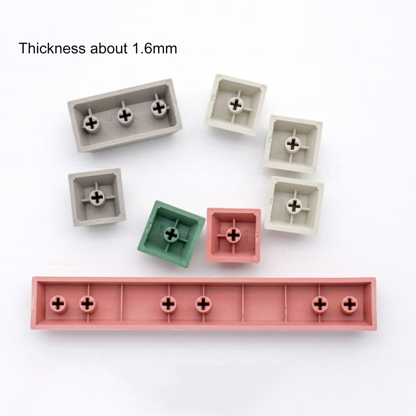 YMDK 161 Keys 9009 English Korean German QWERTZ Cherry Profile Dye Sub Top Print PBT Keycap for 61/68/87/98/104/108 Layout MX Mechanical Keyboard