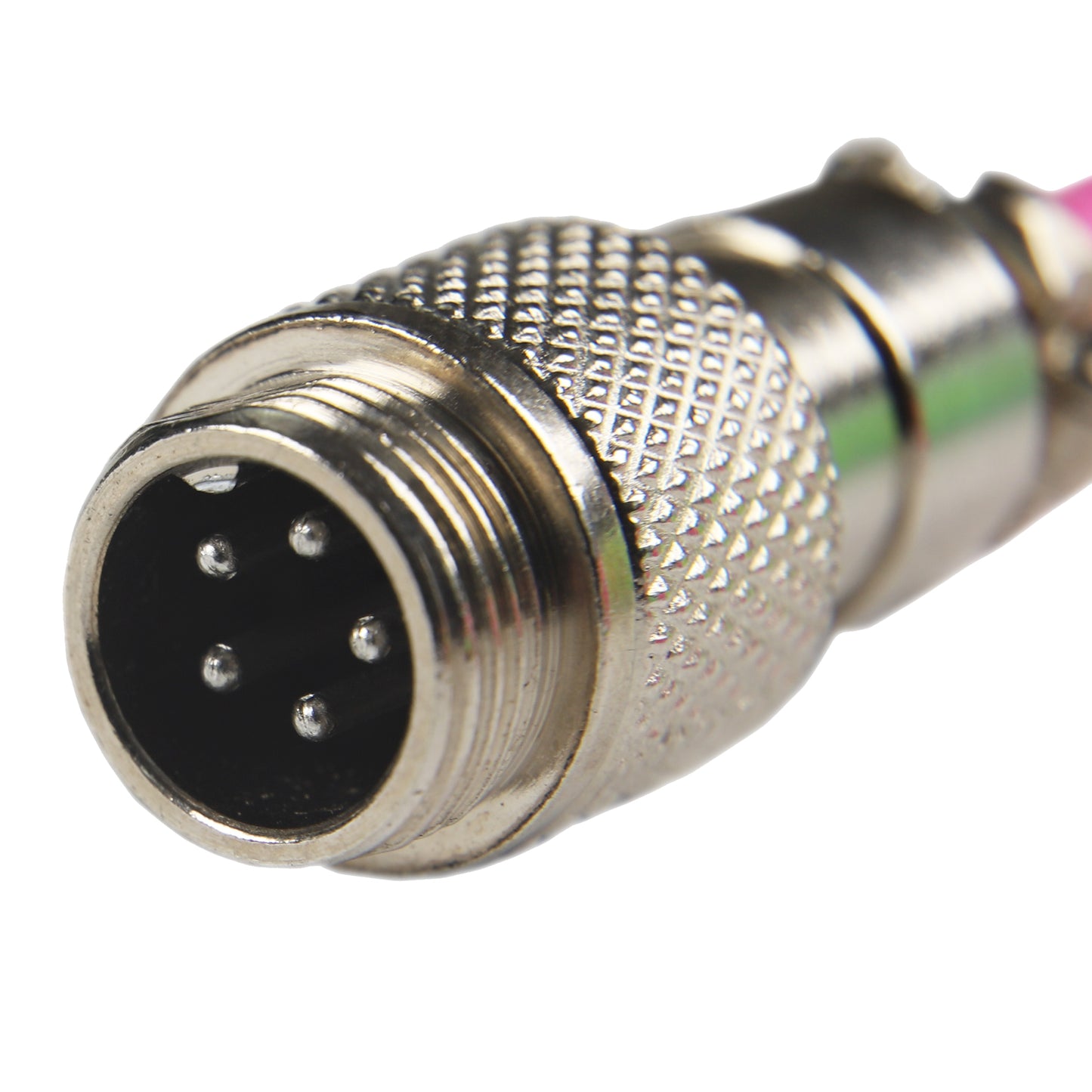Type A to C Aviator Data Line 150cm Coiled Spring Braided Cable